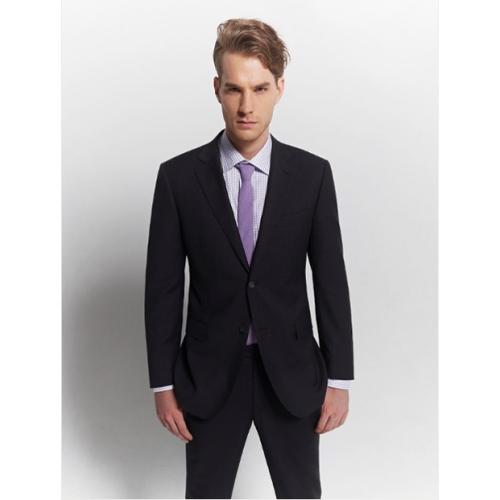 Zanetti "Giove" Tonal Stripe Genuine Italian 100% Wool Slim Fit Suit ZE1021